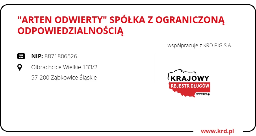 Współpracuję z KRD - Rzetelna Firma